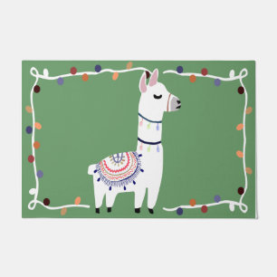 Llama Doormat, Lazy Animal Doormat