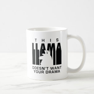 Llama Drama Coffee Mug