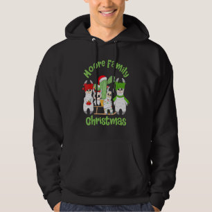 Llama Family Men Women and Kids Moore Family Chris Hoodie