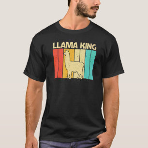 Llama For Men Boys Dad Llama Farm Animal T-Shirt