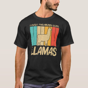 Llama For Men Women Llama Farm Animal 4 T-Shirt