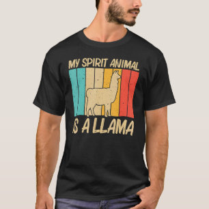 Llama For Men Women Llama Farm Animal 4 T-Shirt