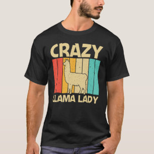 Llama For Women Girls Llama Farm Animal T-Shirt