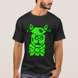 Llama Frankenstein Monster Alpaca Lovers Hallowee T-Shirt