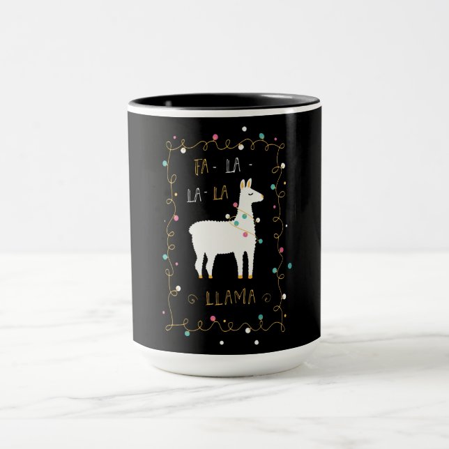 Llama Gift | Llama Sing Funny Mug (Center)