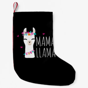 Llama Gift   Mama Llama Small Christmas Stocking
