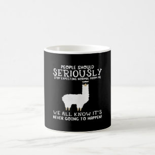 Llama Gift   People should seriously Coffee Mug