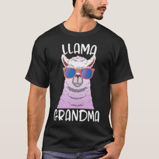 Llama Grandma Llama friendship thelwell  T-Shirt