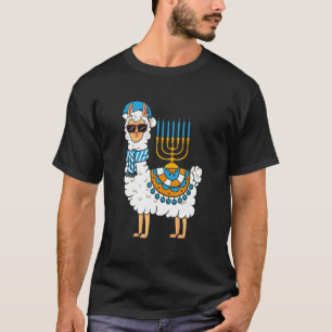 LLama Hanukkah Happy Hanukah  Pajama Family Matchi T-Shirt