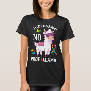 Llama has no problem with puzzling T-Shirt