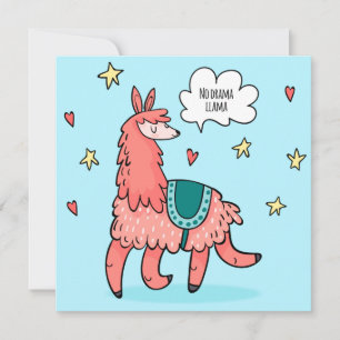 Llama Holiday Card