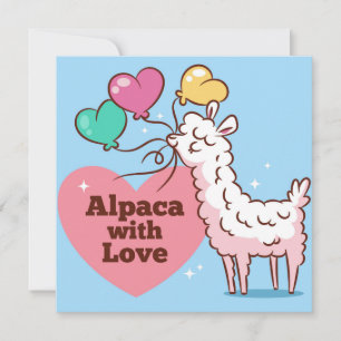 Llama Holiday Card