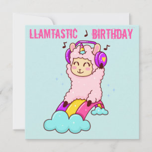 Llama Holiday Card
