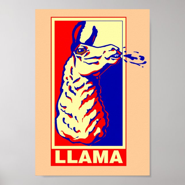 Llama Hope Poster (Front)