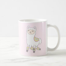 Llama in Leegwarmers Mug