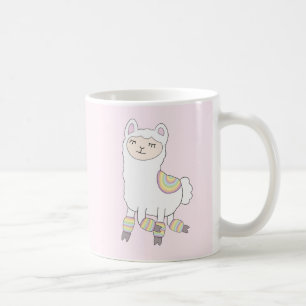 Llama in Leegwarmers Mug