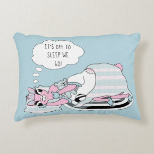 Llama in Pyjamas Party Sleepover Decorative Cushion