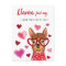 Llama Just Say | Valentine's Day Postcard Size