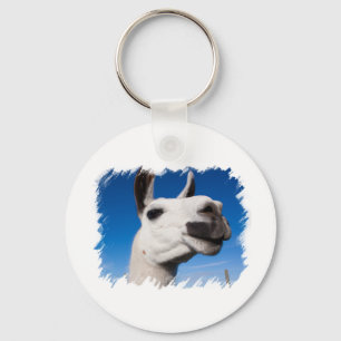 Llama Key Ring