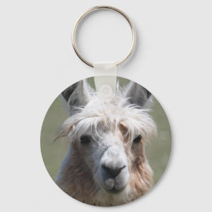 Llama Key Ring