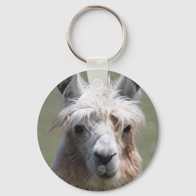Llama Key Ring (Front)