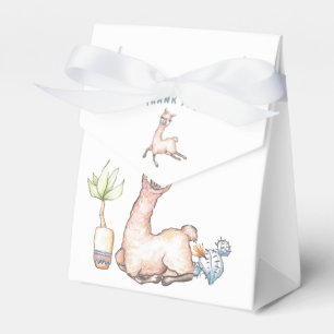 Llama Kids Birthday Party Favour Box