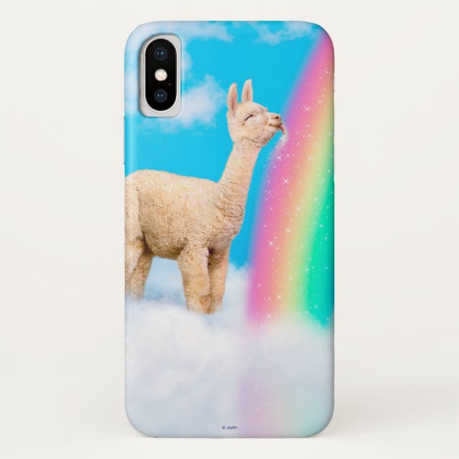 Llama Licking Rainbow Case-Mate iPhone Case (Back)