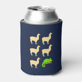 Llama Llama Llama Llama Llama Chameleon Can Cooler