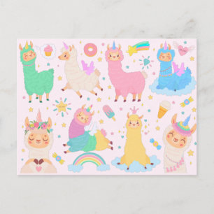 Llama Llove Postcard