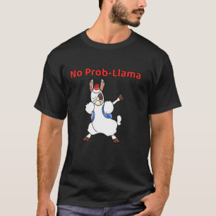 Llama Love Dabbing Funny Boys Kids Mens Teens T-Shirt