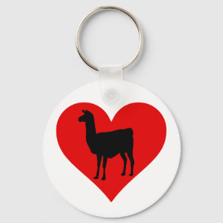 Llama Love Key Ring