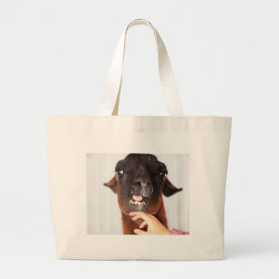 Llama Love Large Tote Bag