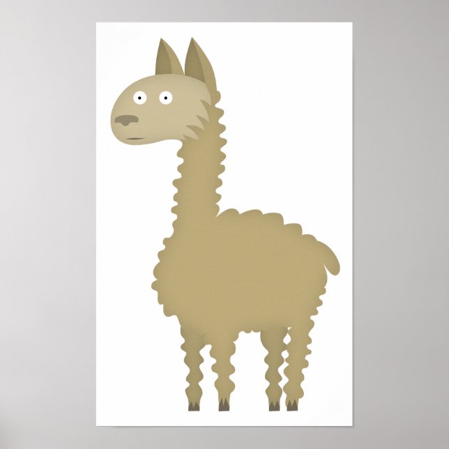Llama love poster (Front)