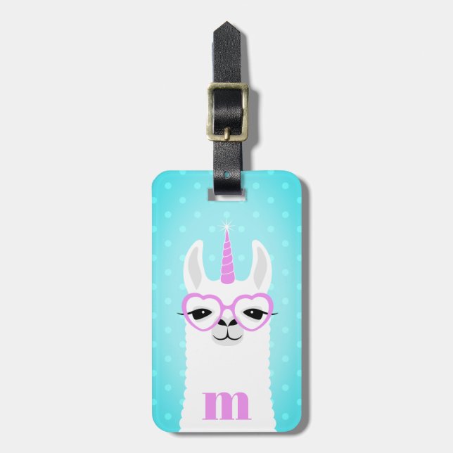 Llama Luggage Tags (Front Vertical)