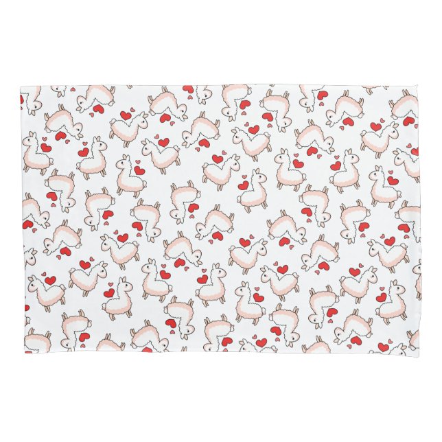 Llama Madness Pillowcase (Front)