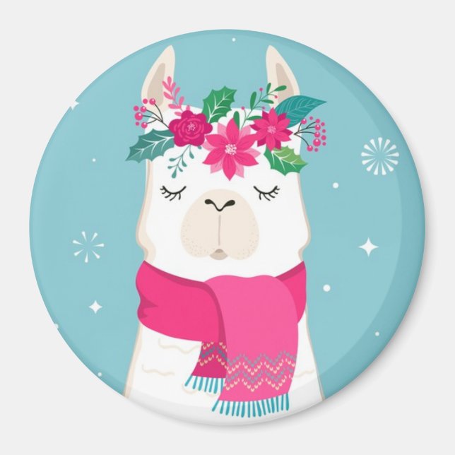 Llama Magnet (Front)