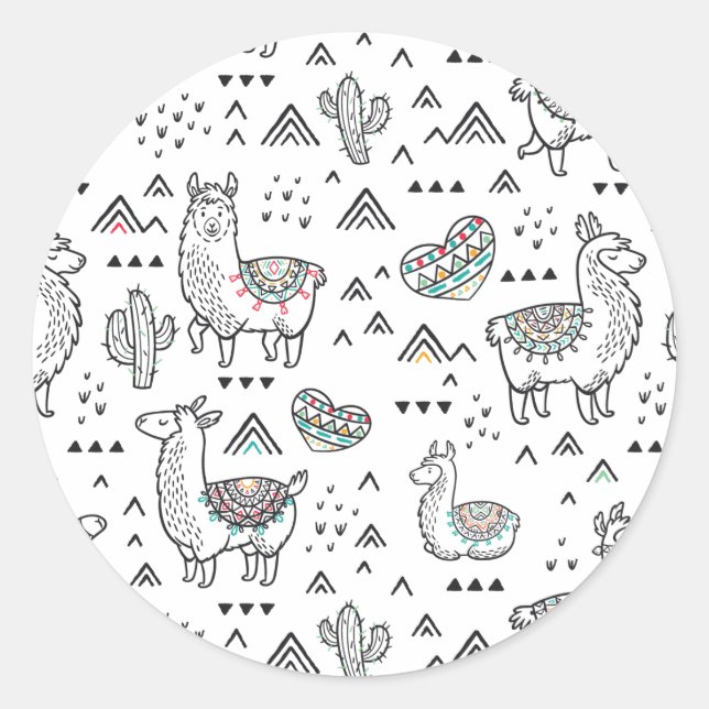 Llama Mama Sticker (Front)