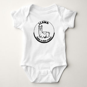 Llama Nap Wisdom Baby Bodysuit