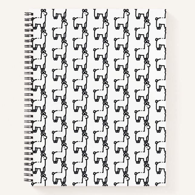 Llama Notebook (Front)