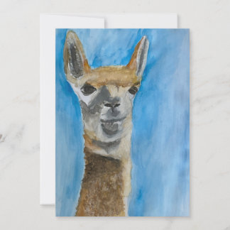 Llama notecard