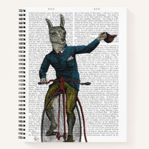 Llama on Bike Notebook