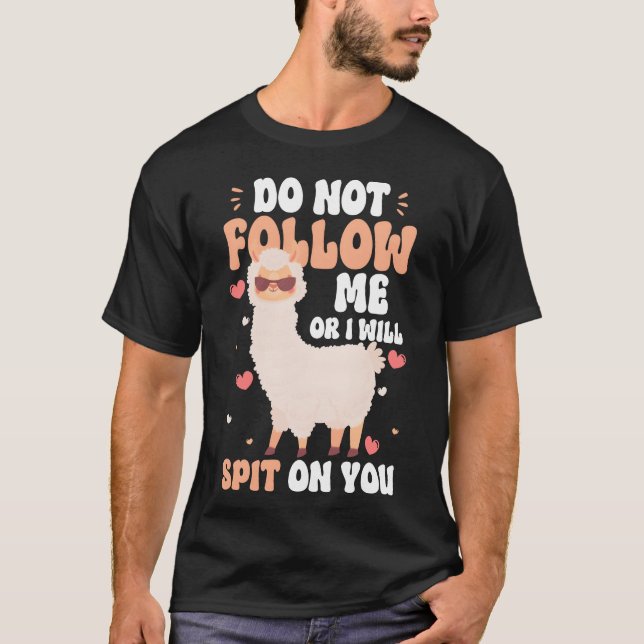 Llama Pack Animal Wool boy T-Shirt (Front)