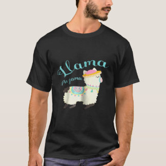 Llama Pajama Cute Adorable T-Shirt