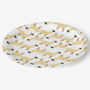 Llama Paper Plate