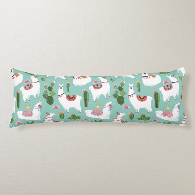 Llama Pattern Body Cushion (Front)