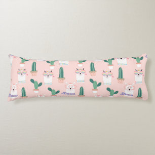 Llama Pattern Body Pillow