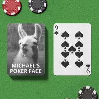 Llama Poker Face