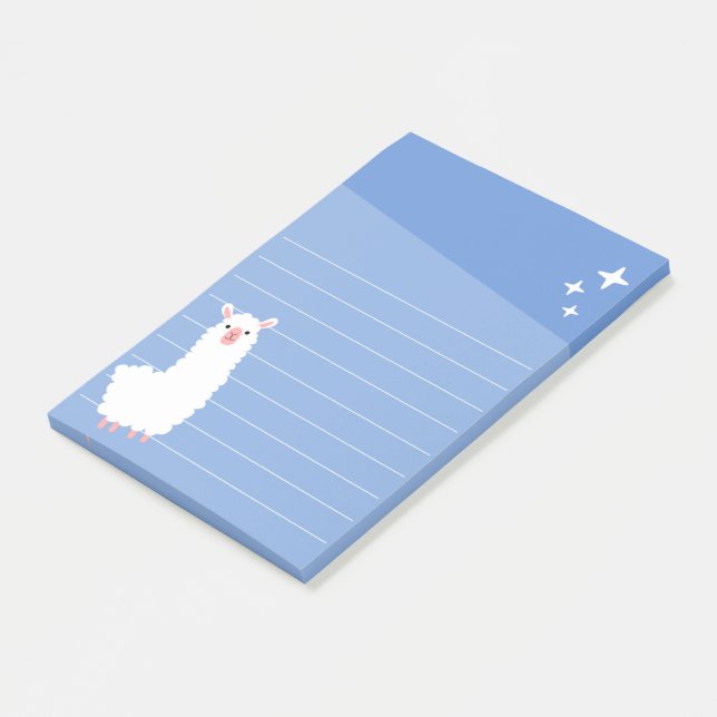 Llama Post-it Notes (Angled)