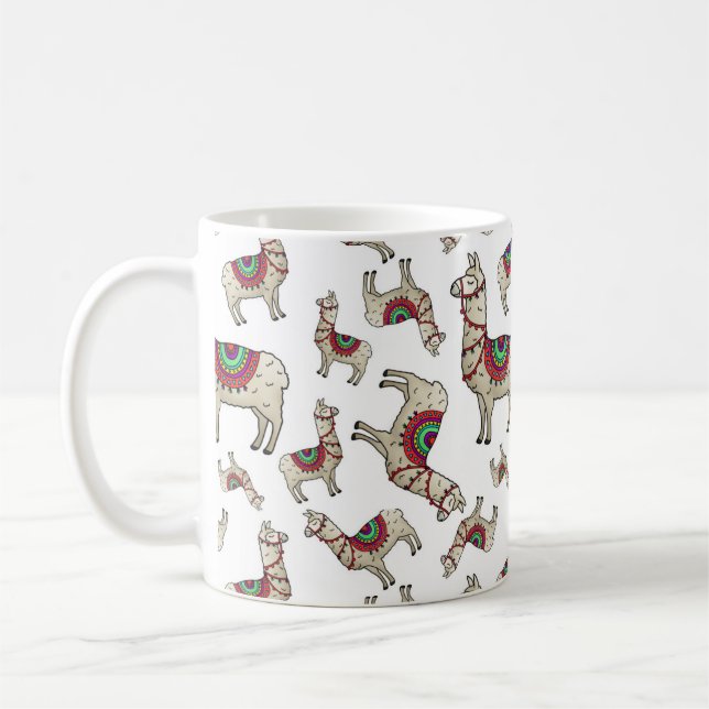 Llama Print Mug (Left)