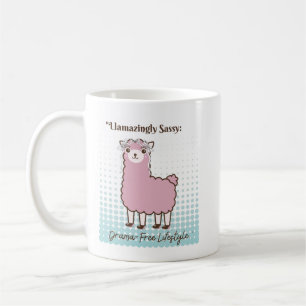 LLAMA QUOTE COFFEE MUG